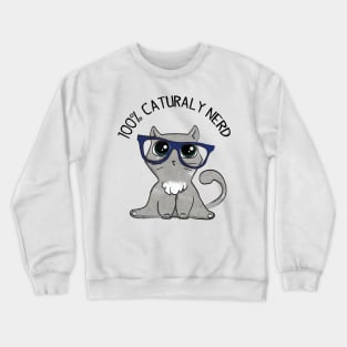 Cat Book T-Shirt Crewneck Sweatshirt